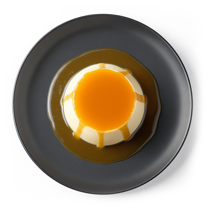 Panna cotta mit caramello